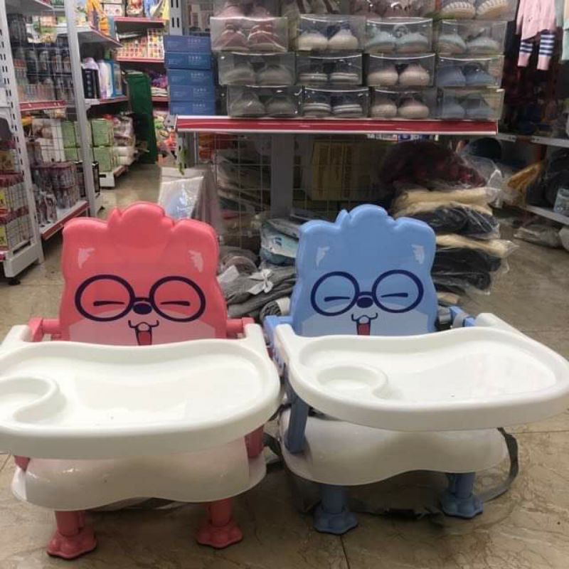 #Ghế ngồi ăn cho bé với hình chú gấu đáng yêu