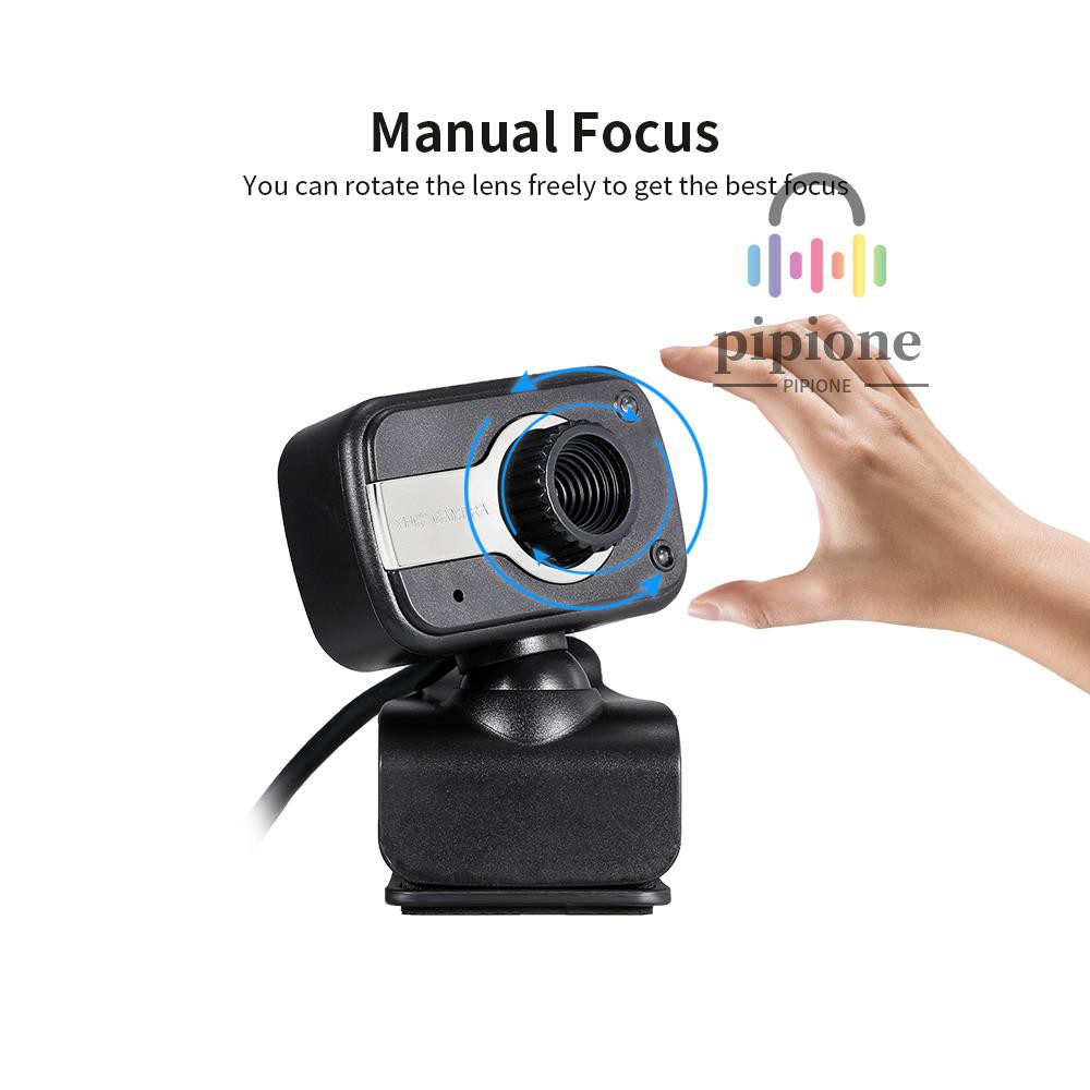 Webcam Usb 480p Kèm Đèn Led Cho Máy Tính | BigBuy360 - bigbuy360.vn