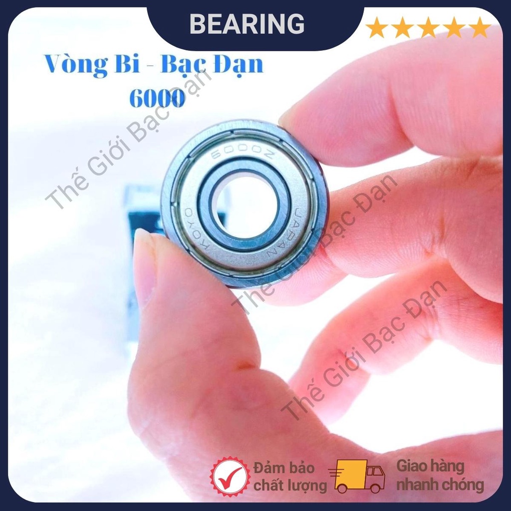 Vòng bi bạc đạn 6000 ZZCM KOYO -hàng đẹp - chất lượng cao-Thế Giới Bạc Đạn