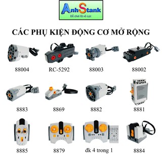 Động cơ điều khiển từ xa 2 dùng cho 9686,  technic Full bảo hành 1:1 mới 1 tháng Tia hồng ngoại Phạm vi10M