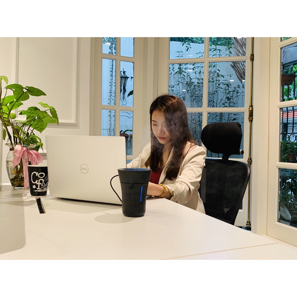 Máy Phun Sương Mini Tạo Ẩm BONECO U50 Sương Nano, Làm Mát, Đèn LED, Dùng Cho Xe Hơi, Xe Ô Tô/Xe Đẩy Em Bé/Bàn Làm Việc