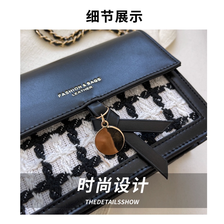 Túi Xách JASMIN NOIR Da PU Đeo Chéo Thời Trang Cho Nữ
