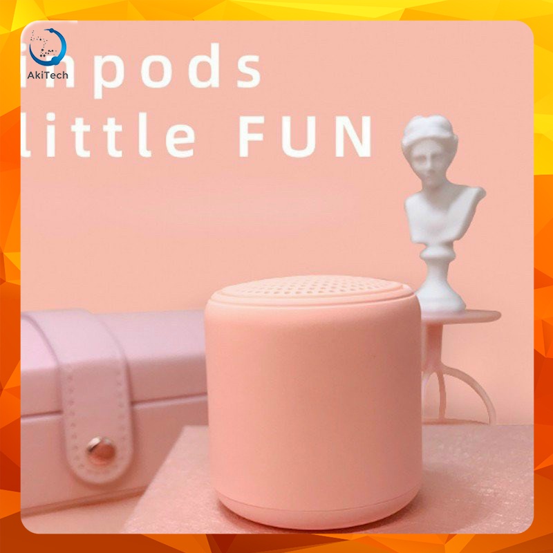 Loa di động Bluetooth Mini 3D little fun - Loa Bluetooth Mini Âm Thanh Nổi Siêu Bass bỏ túi tiện lợi, BH 12 tháng