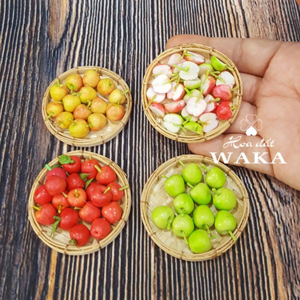 Mô hình Trái Táo Mini - Rau Củ Quả Mini 1/12