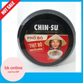 Phở bò chinsu thịt bò nguyên miếng 132g