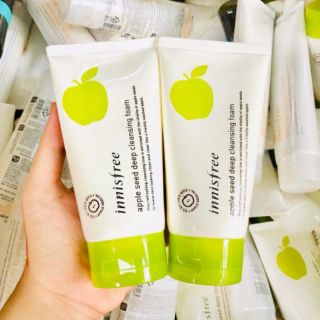 SỮA RỬA MẶT INNISFREE APPLE SEED DEEP CLEANSING FOAM