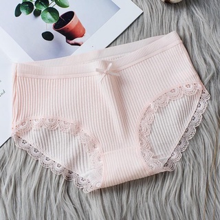 Quần lót nữ dễ thương thoáng khí thời trang đũng quần 100% cotton chống vi khuẩn