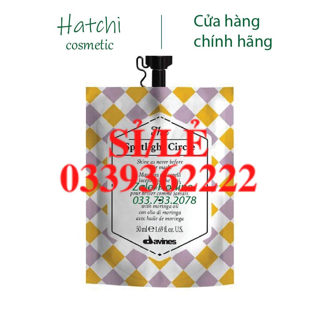 [ TẶNG MŨ ] Mặt Nạ Tóc Tạo Bóng Hoàn Hảo Davines Spotlingt Circle 50ml