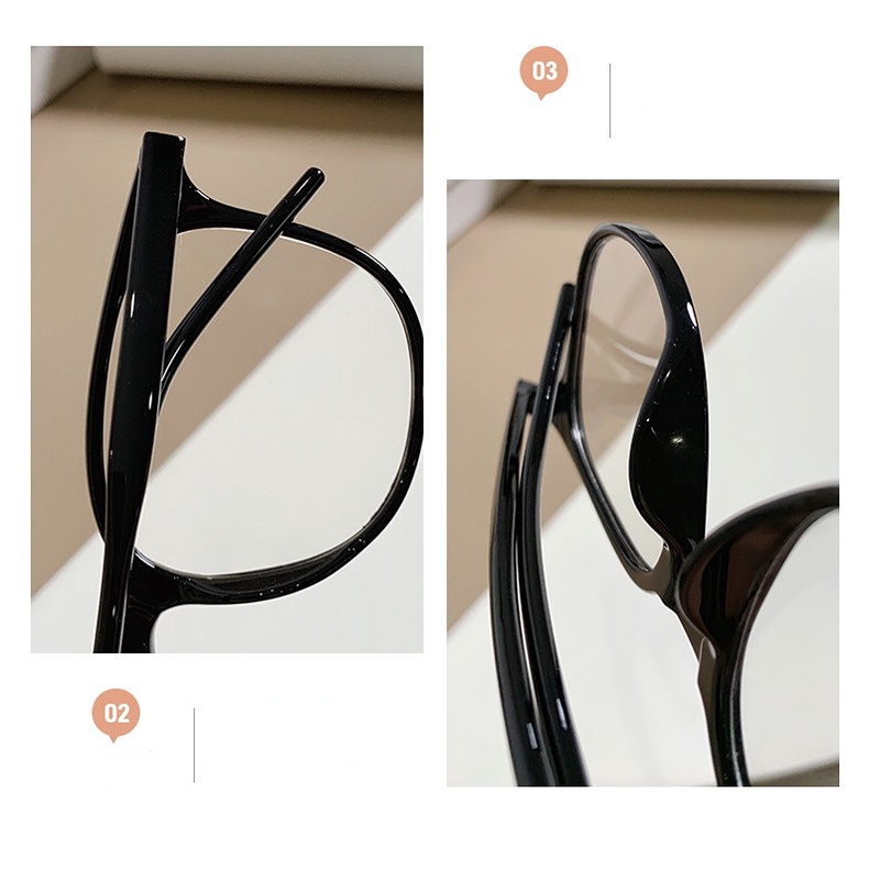 Kính cận thị của nam dành cho nữ Kính chặn ánh sáng xanh thời trang Độ kính trừ 0 ° đến-600 °