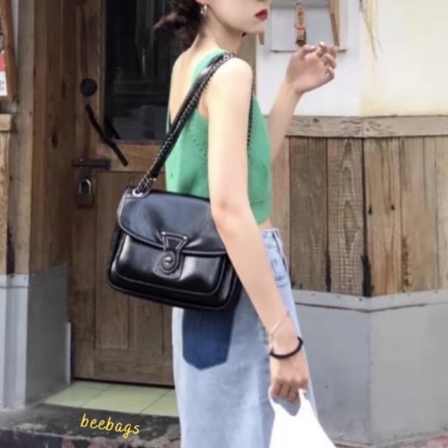 Túi Nữ 2 Ngăn Xinh Xắn Màu Vàng, Đen, Trắng Xinh Xắn | TX24 | Túi Xách Da Đựng Được Nhiều Đồ, Phù Hợp Đi Làm Đi Chơi