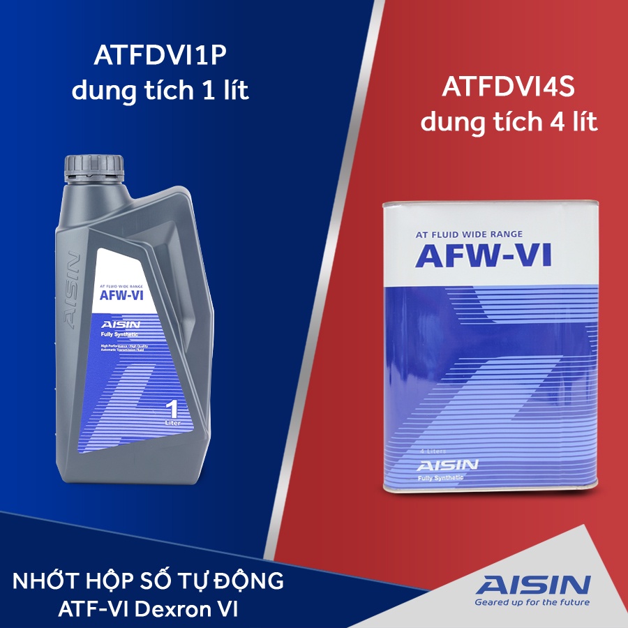Nhớt Hộp Số Tự Động AISIN ATFDVI1P AFW-VI Dexron VI 1L - Nhập Khẩu Chính Hãng
