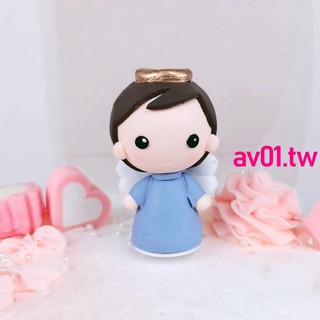 Búp Bê Trang Trí Bánh Sinh Nhật Hình Thiên Thần Xinh Xắn