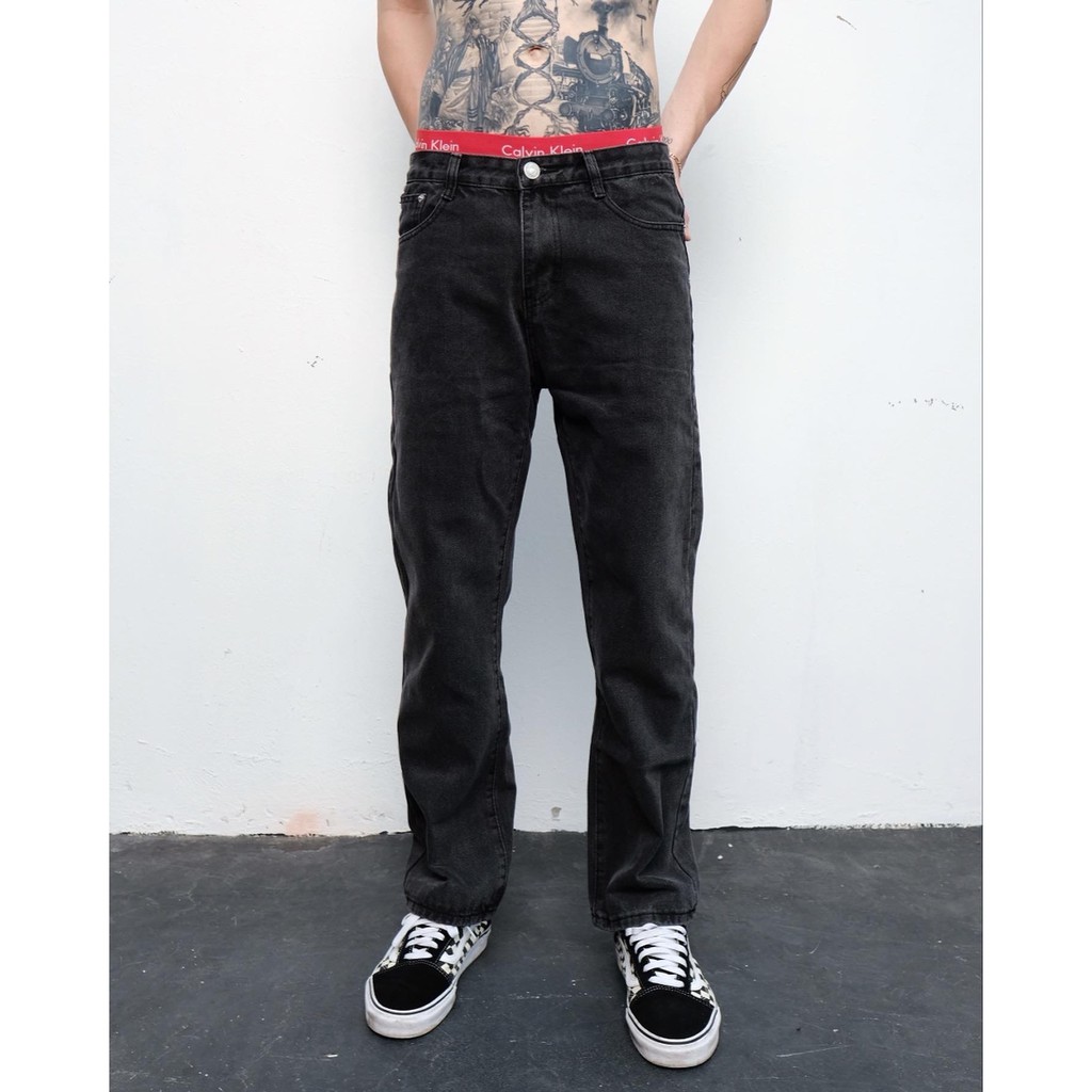 Quần ZOMBIE® 1 Straight Fit Jeans Black 8233