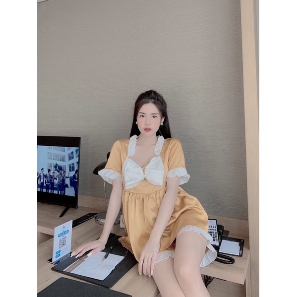 sét đồ bộ mặc ở nhà pijama nữ đùi dể thương xinh xắn | BigBuy360 - bigbuy360.vn