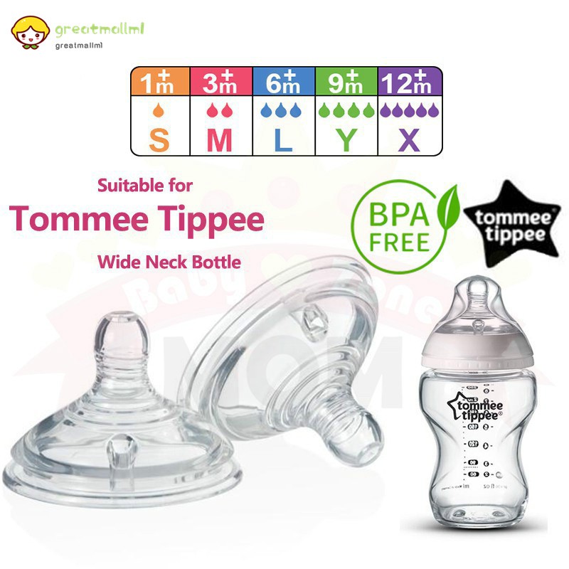 TOMMEE TIPPEE Gm Đầu Ti Giả Cho Bé Uống Sữa