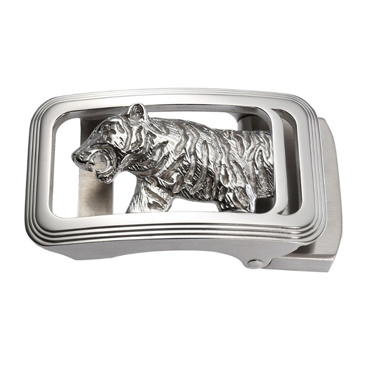 Dây Thắt Lưng Nam Da Bò Cao Cấp - Dây Nịt Nam SFDN019BB -Mặt Khóa Inox 316 Nguyên Khối & Da Bò,BH 12 Tháng