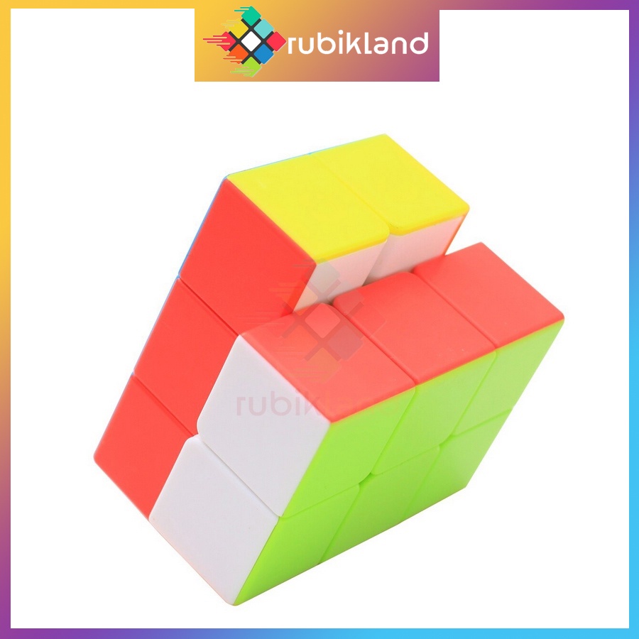 Rubik Biến Thể Z-Cube 2x2x3 Rubic 223 Stickerless Siêu Xịn Đồ Chơi Trí Tuệ Trẻ Em