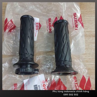 1 Cặp bao tay zin cho Raider / Satria NHẬP KHẨU CHÍNH HÃNG SUZUKI INDONESIA