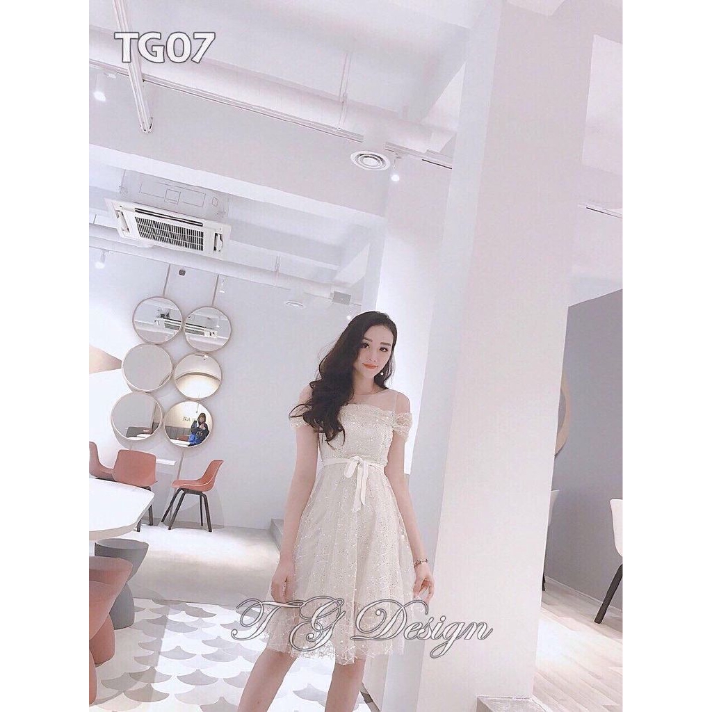 váy ngọc dáng xoè xinh xắn