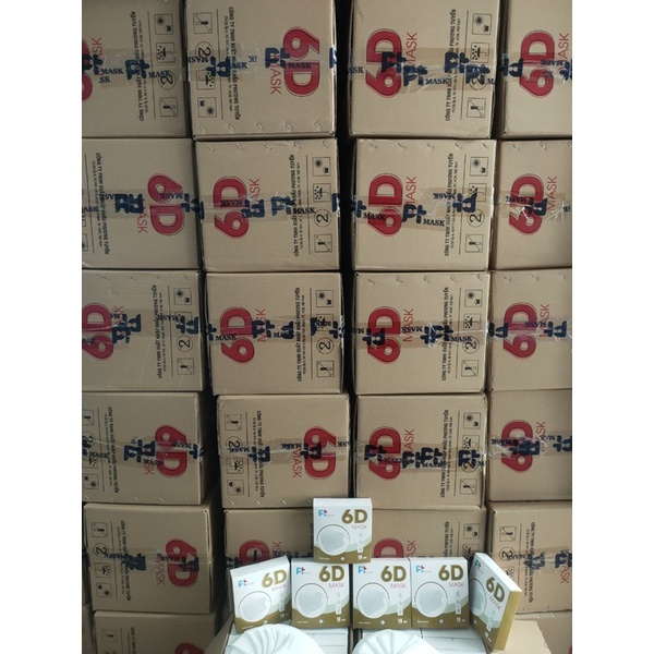 khẩu trang PT 6 D , màu trắng ,5 lớp , giấy kháng  khuẩn