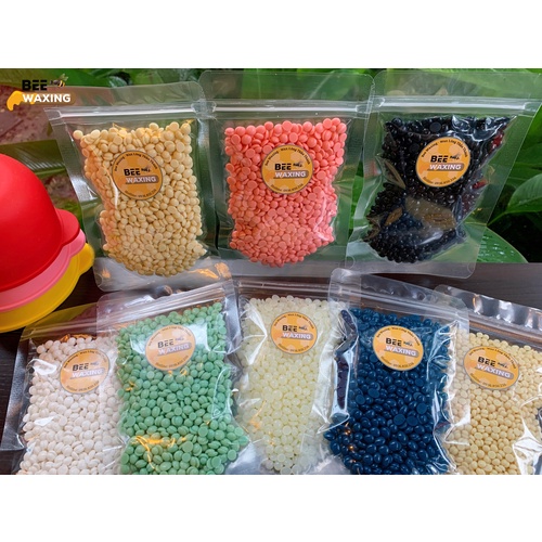 Sáp Wax Lông Trong Suốt- Wax Beans Nóng Tẩy Lông Tại Nhà [TẶNG KÈM QUE WAX]