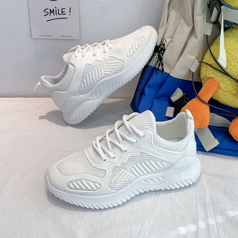 Giày Nữ, Giày Thể Thao Sneaker Nữ G03 Màu Trắng Da Cao Cấp Đẹp Phong Cách Hàn Quốc Thời Trang Giá Rẻ A1