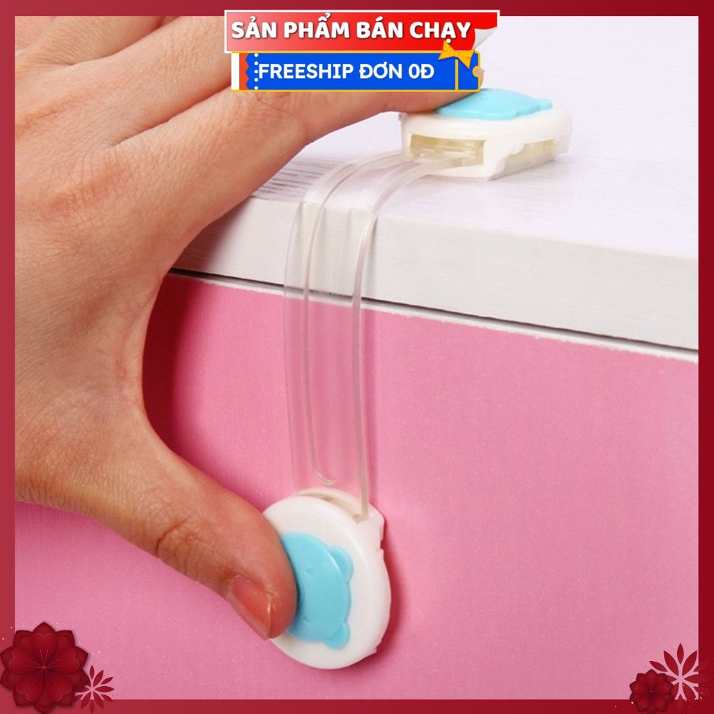 #Dây Khóa Đai Nẹp Gài Cạnh Tủ, Cạnh Bàn, Tủ Lạnh, Ngăn Kéo Cửa - Chống Trẻ Em Mở Nghịch Kẹp Tay Tai Nạn