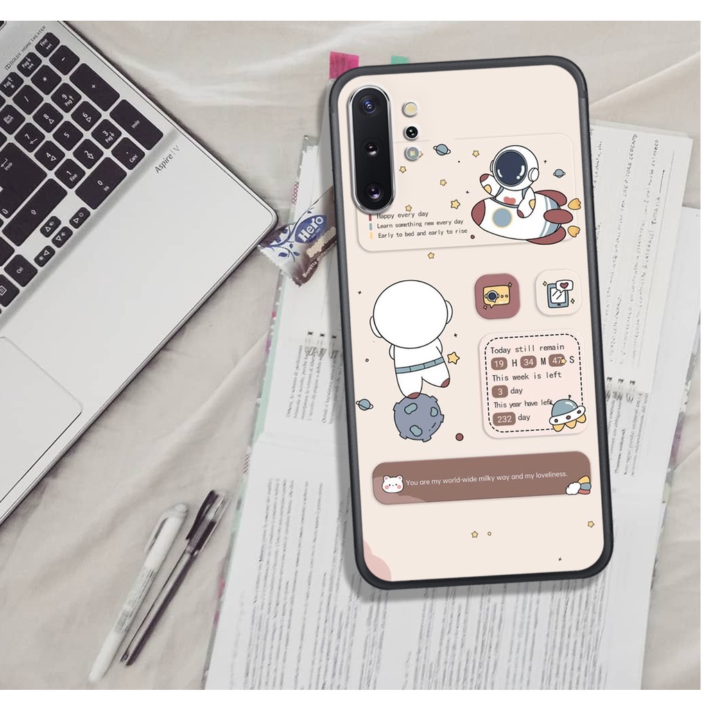 [ HOT BỎNG TAY] ỐP LƯNG SAM.SUNG NOTE 10/NOTE 10 PLUS , IN HINH CHIBI PHI HÀNH GIA ĐÁNG YÊU, SIÊU CUTE.