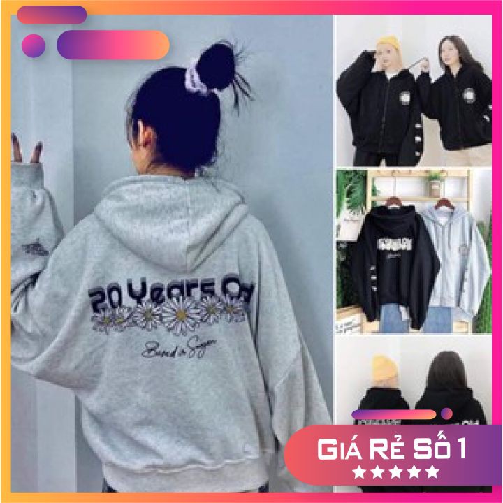 [Mã WASTUP24 giảm 10K đơn 50K] [RẺ VÔ ĐỊCH] Áo Hoodie - Áo Khoác Nỉ Ngoại Dây Kéo HD003 (2 MÀU) (Áo Khoác Nỉ Nữ)