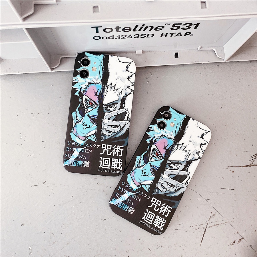 Ốp Điện Thoại Silicon In Hình Jujutsutsu Cho iPhone 14 Pro MAX iPhone 13 Pro MAX iPhone 12 Pro MAX iPhone 11 Pro MAX X XR XS MAX