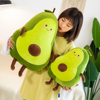 GẤU BÔNG ÔM TRÁI BƠ TRÒN NHUNG CỰC MỊN size 60CM ĐẢM BẢO 100% GÒN