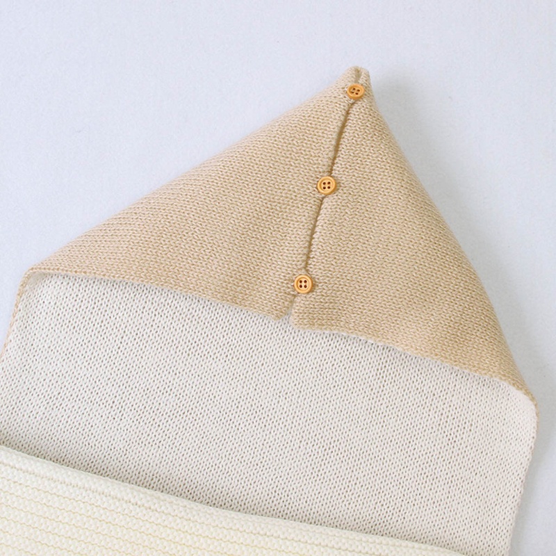 Túi Ngủ Dệt Kim Giữ Ấm Chân Gắn Xe Đẩy Em Bé