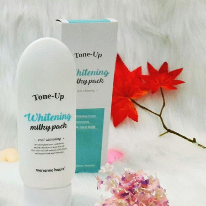 KEM DƯỠNG THỂ TRẮNG DA /Kem dưỡng trắng da body toàn thân Tone Up Whitening Milky Pack Hàn Quốc