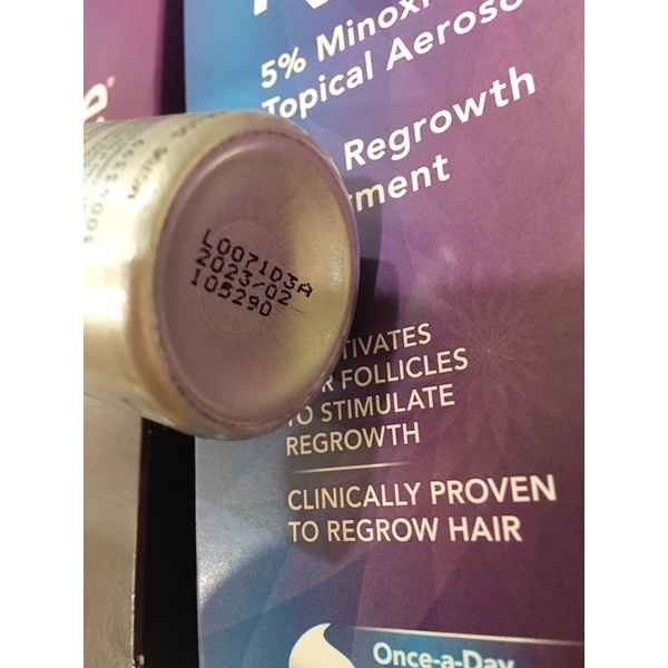 Kem mọc tóc cho nữ Rogaine Hair Regrowth Treatment Foam