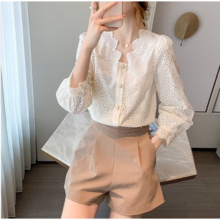 ÁO SƠ MI THÔ MỀM TIỂU THƯ CAO CẤP SIZE S