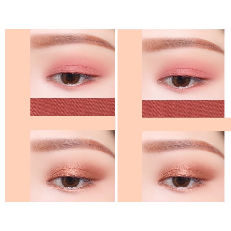 Bảng Phấn Mắt 4 Màu Peach C Eye Shadow Palette