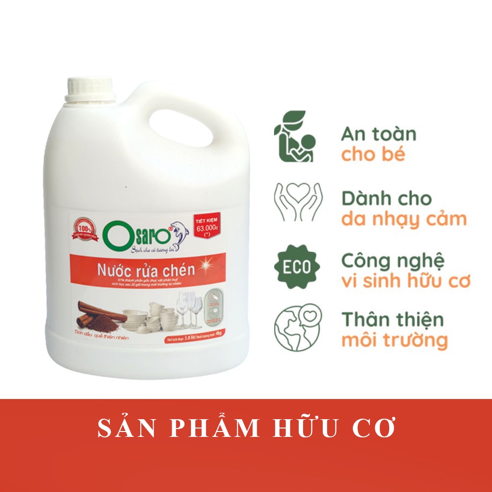 Dầu rửa bát siêu tốc, nước rửa chén bát sinh học Sona, Thành Phần Hữu Cơ 100% 1.6L Thân Thiện Với Môi Trường