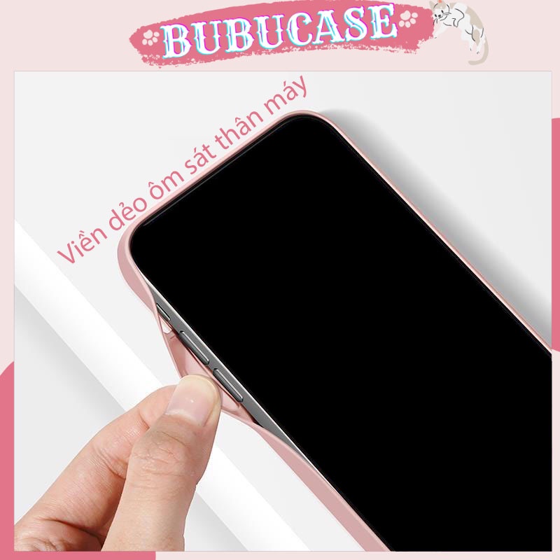 Ốp IPHONE 13 / 13 PRO / 13 PROMAX / 14 / 14 PLUS / 14 PRO / 14 PROMAX Mặt Gương Cường Lực Sang Trọng, Viền Dẻo Chống Bẩn