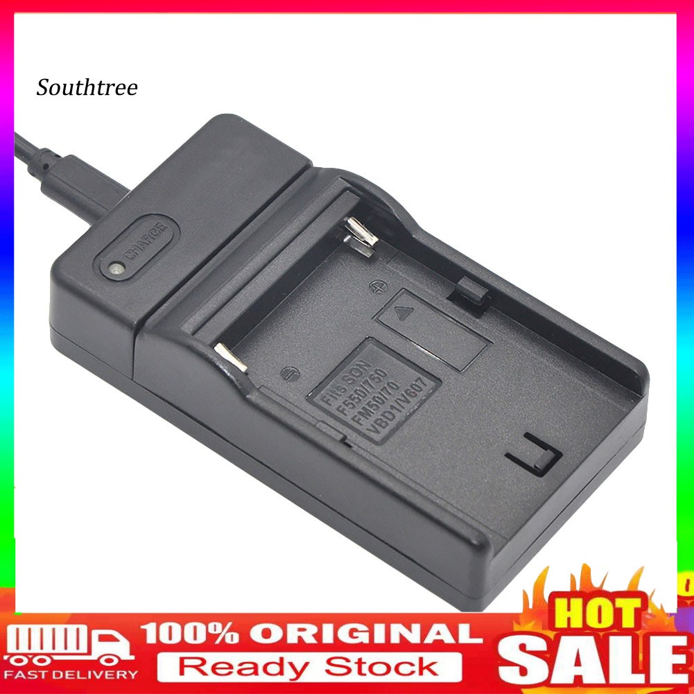 Bộ Sạc Pin USB Cho Camera Sony Np-F550/F570/F750/F970/F770/F960/F330