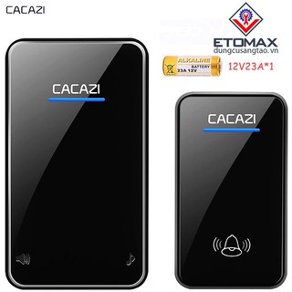 Chuông cửa không dây cacazi a8 cao cấp mẫu mã hiện đại
