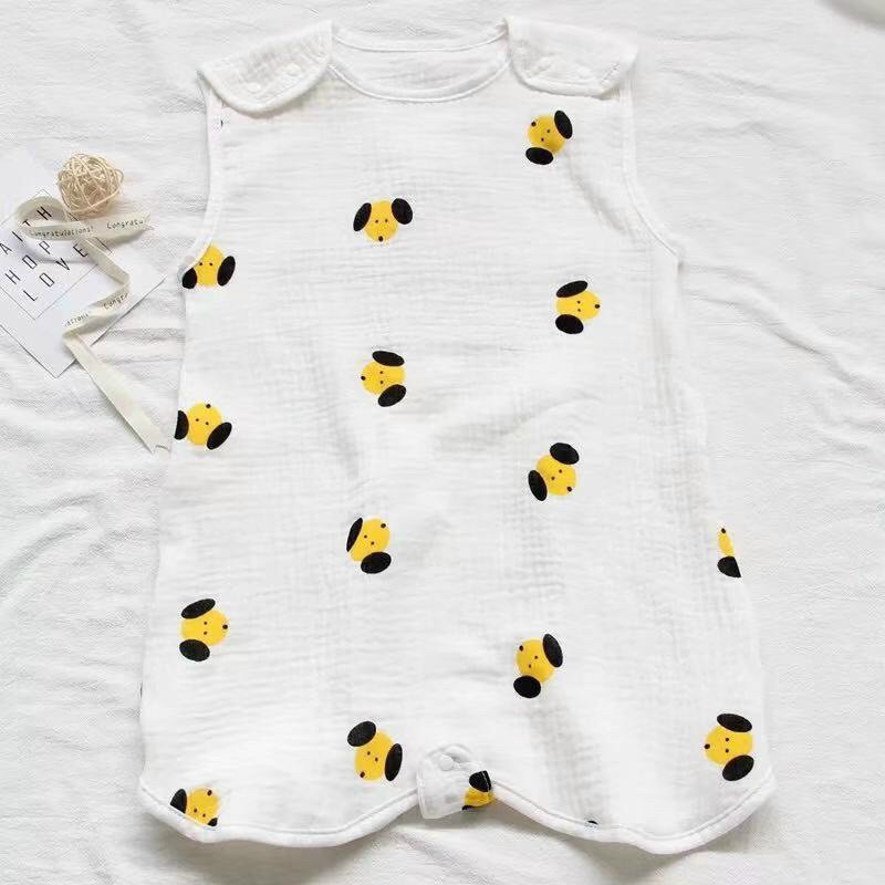 Túi ngủ xô Muslin giữ ấm bụng giữ ấm bụng cho bé