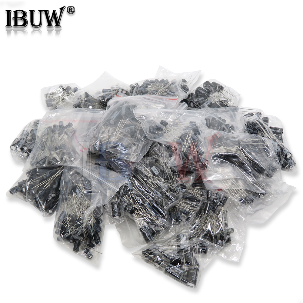 Set 900 Tụ Điện 30 Giá Trị 0.1uF-1000uF 10V 16V 25V 50V Chuyên Dụng