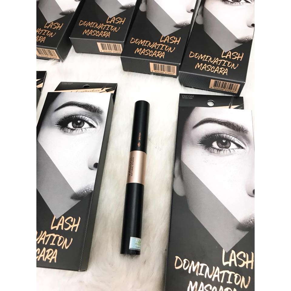 Mascara 2 Đầu Vacosi Làm Dài & Cong Mi Không Lem Không Trôi