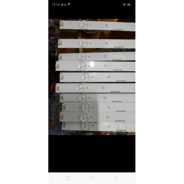 Hot!!! Thanh led tivi PaNasonic 43 inch LCD giá 1 thanh dài 8 bóng | BigBuy360 - bigbuy360.vn