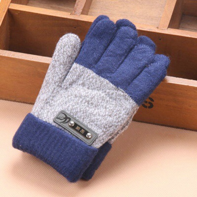 🧤Găng tay trẻ em:bé 3-6t,găng tay 1 lớp len dày,ấm(GTTQE,5.B1.E5)