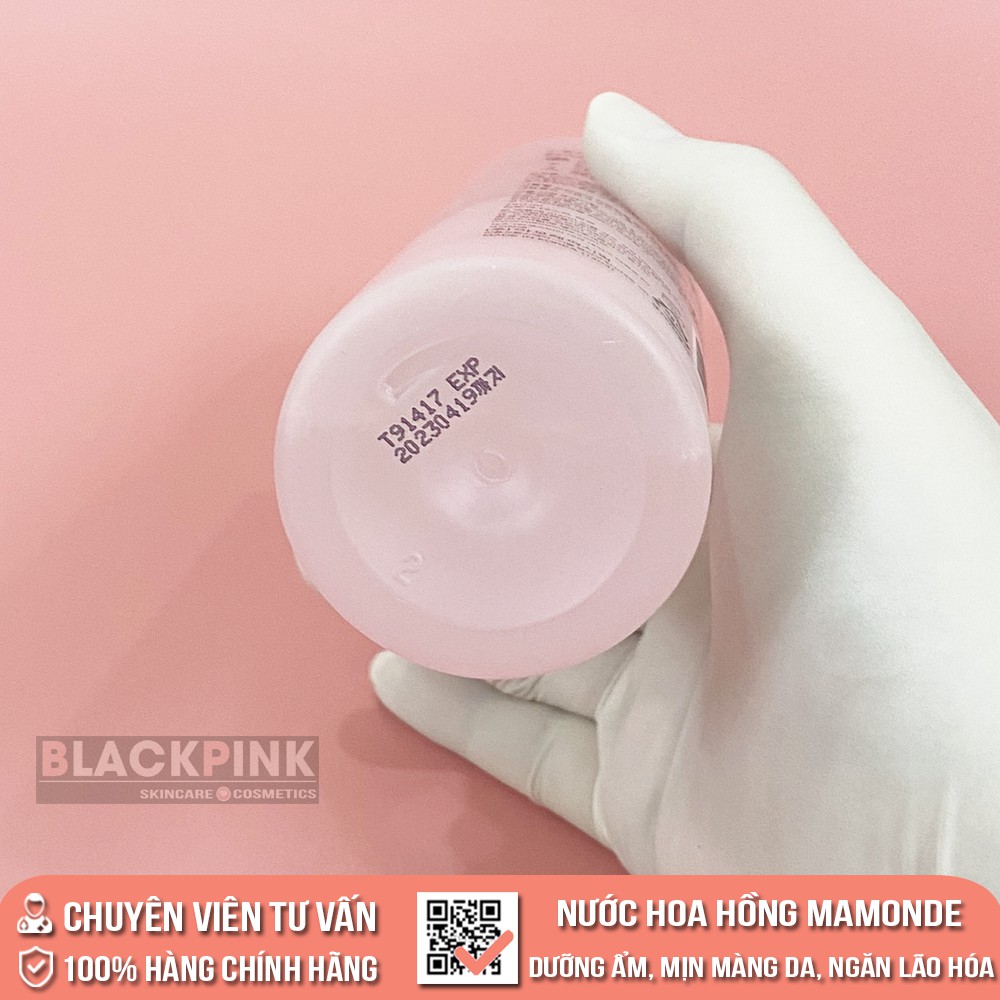 Nước Hoa Hồng Mamonde Toner 250ml - Dưỡng ẩm chuyên sâu, da mịn màng và ngăn ngừa lão hoá, an toàn cho người dùng