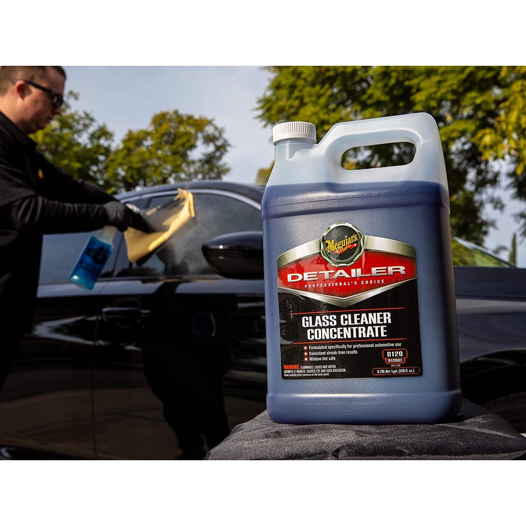 Meguiar's Chai đựng dung dịch làm sạch kính xe hơi - Detailer Glass Cleaner Bottle, D20120