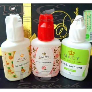 Liquid khử dầu chân mi & hỗ trợ keo khô nhanh - Macy