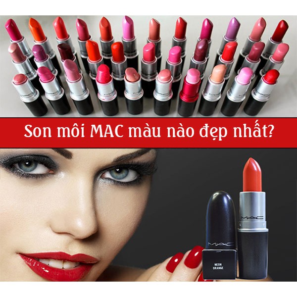 Son thỏi MAC (Full bảng màu)