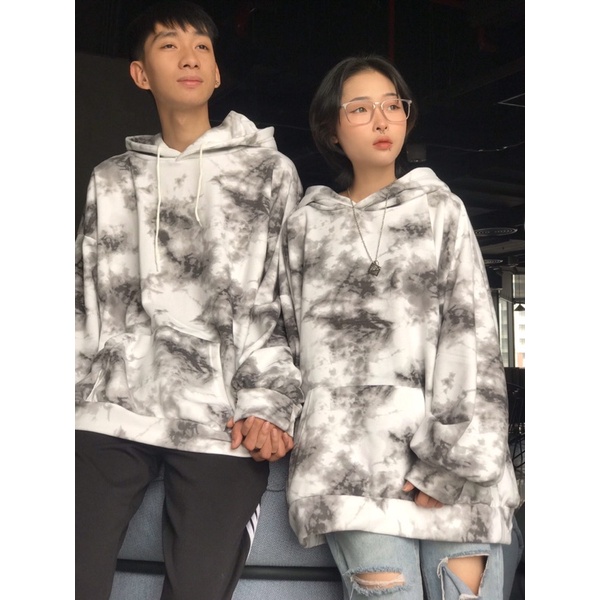 Áo Hoodie Loang Nam Nữ